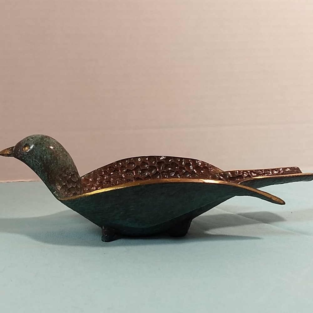 Vintage Judaica Dove Tray